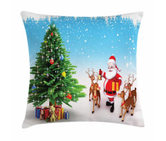 Jingle Bells Tree Pillow Cover