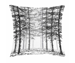 Sketch Style Line Art Pillow Cover