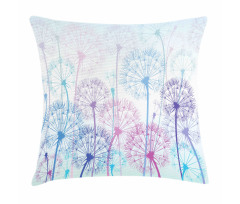 Abstract Flora Design Pillow Cover