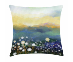 Oil Painting Flora Pillow Cover