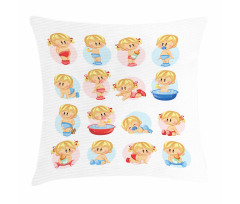 Infants Funny Sleep Pillow Cover