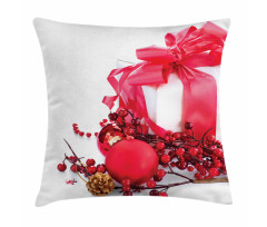 New Year Berries Pillow Cover