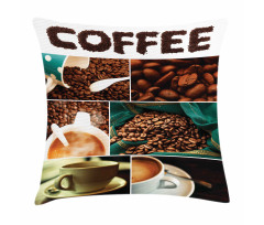 Photo Collage Relax Time Pillow Cover