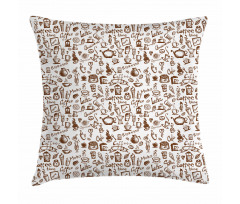 Coffee Time Americano Pillow Cover