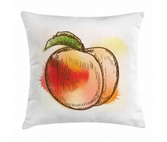 Fresh Fruit Sketch Art Pillow Cover