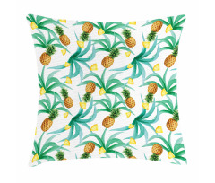 Botany Inspired Fruits Pillow Cover