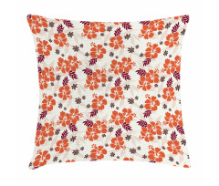 Aloha State Foliage Pillow Cover