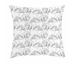 Mare Sketch Pillow Cover