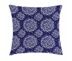 Floral Scroll Pillow Cover