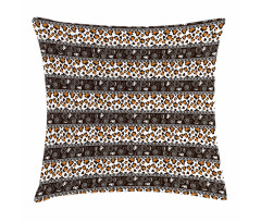 Cheetah Skin Circles Pillow Cover