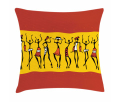 Dancing People Pillow Cover