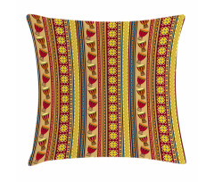 Djembe Drums Geometric Pillow Cover