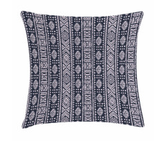 Vertical Art Borders Pillow Cover