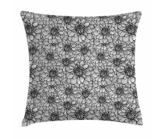 Dahlia Botany Pillow Cover
