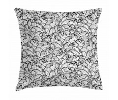 Sea Storm Waves Pillow Cover
