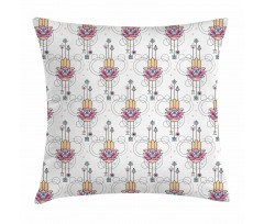 All Seeing Eye Ethnic Pillow Cover