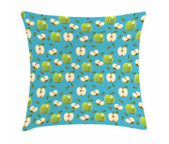 Raw Granny Smith Fruits Pillow Cover