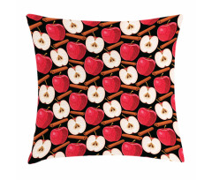 Cinnamon Sticks Fruits Pillow Cover