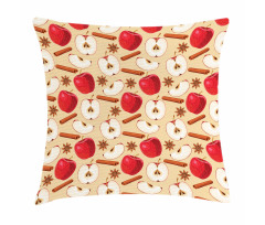 Star Anise Cinnamon Drink Pillow Cover