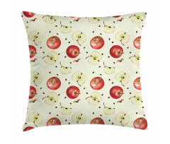 Seeds of Winter Fruits Pillow Cover