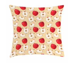 Fresh Fruit Slices Pie Pillow Cover