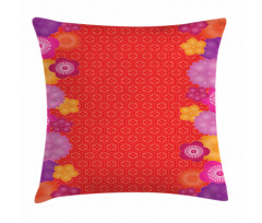 Auspicious Bellflower Pillow Cover