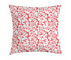 Branches Full of Leaves Pillow Cover