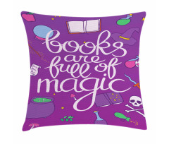 Full of Magic Witchcraft Pillow Cover