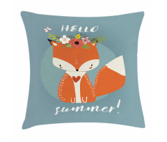 Greet the Summer Season Pillow Cover