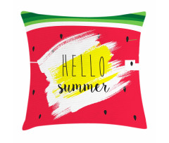 Watermelon Summertime Pillow Cover