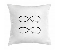 Infinity Monochrome Pillow Cover