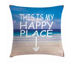 This is My Happy Place Pillow Cover