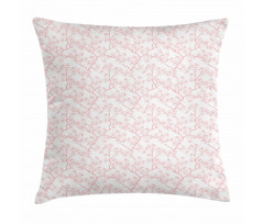 Retro Sakura Art Pillow Cover