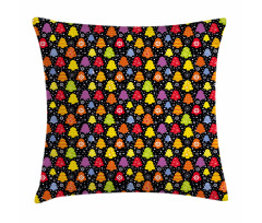 Colorful Nature Winter Pillow Cover