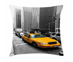 New York Manhattan Road Pillow Cover