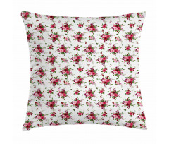 Bridal Bouquets Roses Pillow Cover