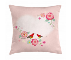 Valentines Day Motif Pillow Cover