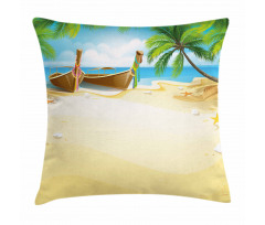 Paradise Island Tropical Pillow Cover