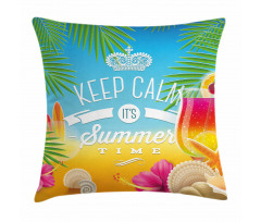 Its Summer Time Holiday Pillow Cover