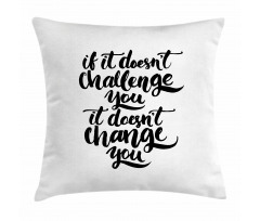 Encouraging Words Pillow Cover
