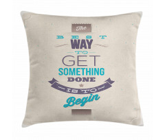 Leadership Words Pillow Cover