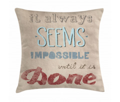 Wisdom Persistance Pillow Cover
