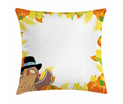 Corn and Pumkin Pillow Cover