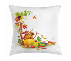 Autumn Harvest Pillow Cover