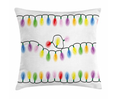 Vibrant Party Colors Pillow Cover