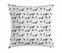 Dachshund Puppies Pillow Cover