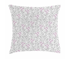 Spring Sprigs Berries Pillow Cover