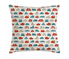 Play Time Kids Doodle Pillow Cover