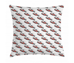 Formula Race Rally Win Pillow Cover