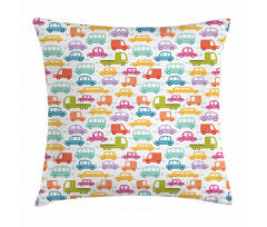 Colorful Drive Pillow Cover